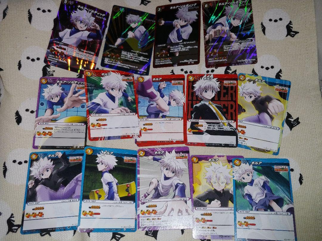 HUNTER×HUNTER　キルア=ゾルディック14枚セット HUNTER×HUNTERキルア=ゾルディック14枚セット